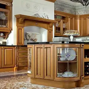 خرید کابینت تمام چوب بلوط